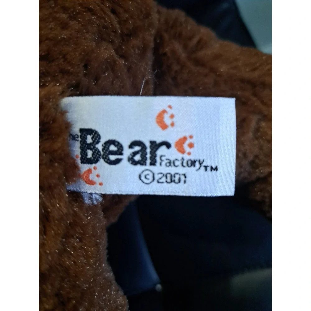 Beaver The‎ Bear Factory 2001 Vintage Plush 17